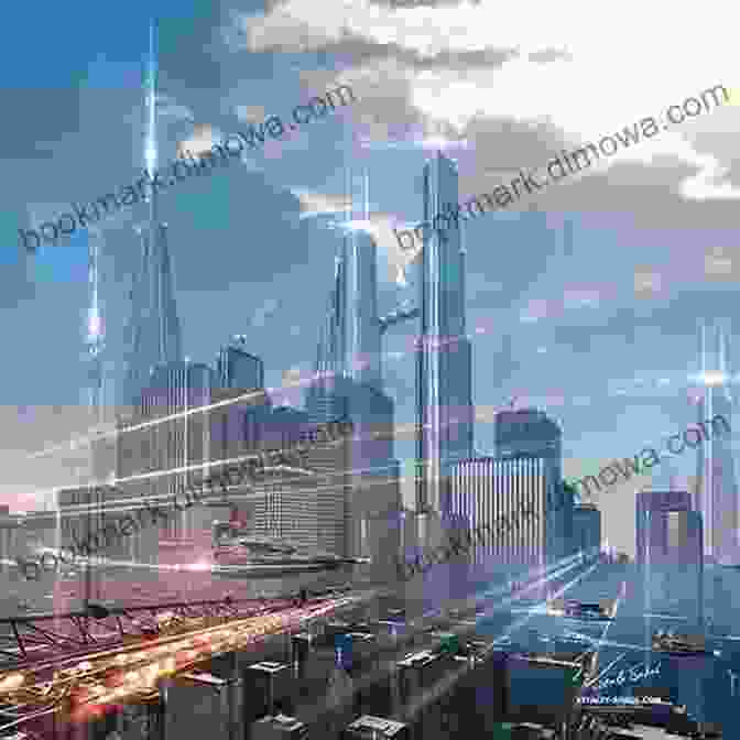 A Futuristic Cityscape With Humans Interacting With Advanced Technology Fight For The Future Troy McDermott