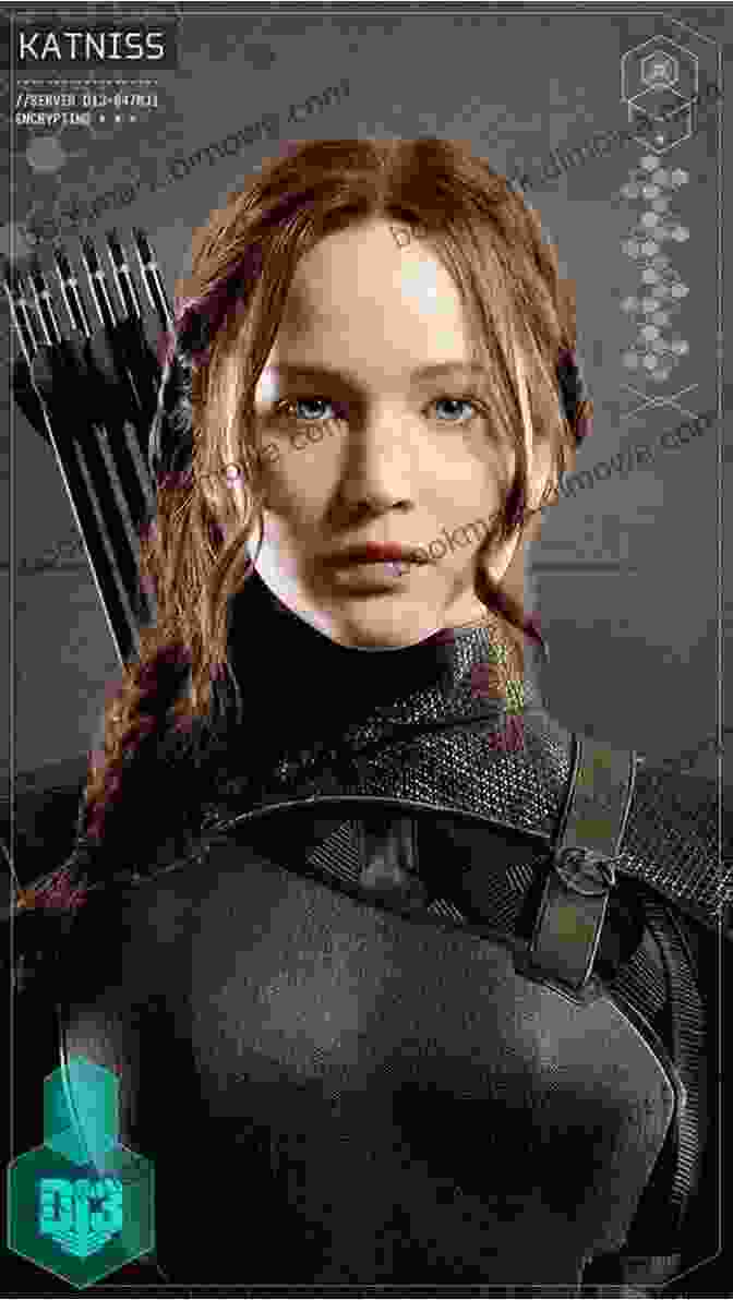 A Portrait Of Katniss Everdeen, The Protagonist Of The Hunger Games. The World Of The Hunger Games