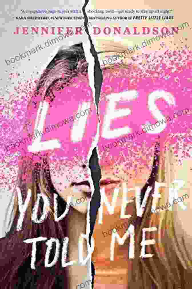 Book Cover Of 'Lies You Never Told Me' With A Woman Looking Into A Mirror, Her Reflection Obscured By A Spider's Web Lies You Never Told Me