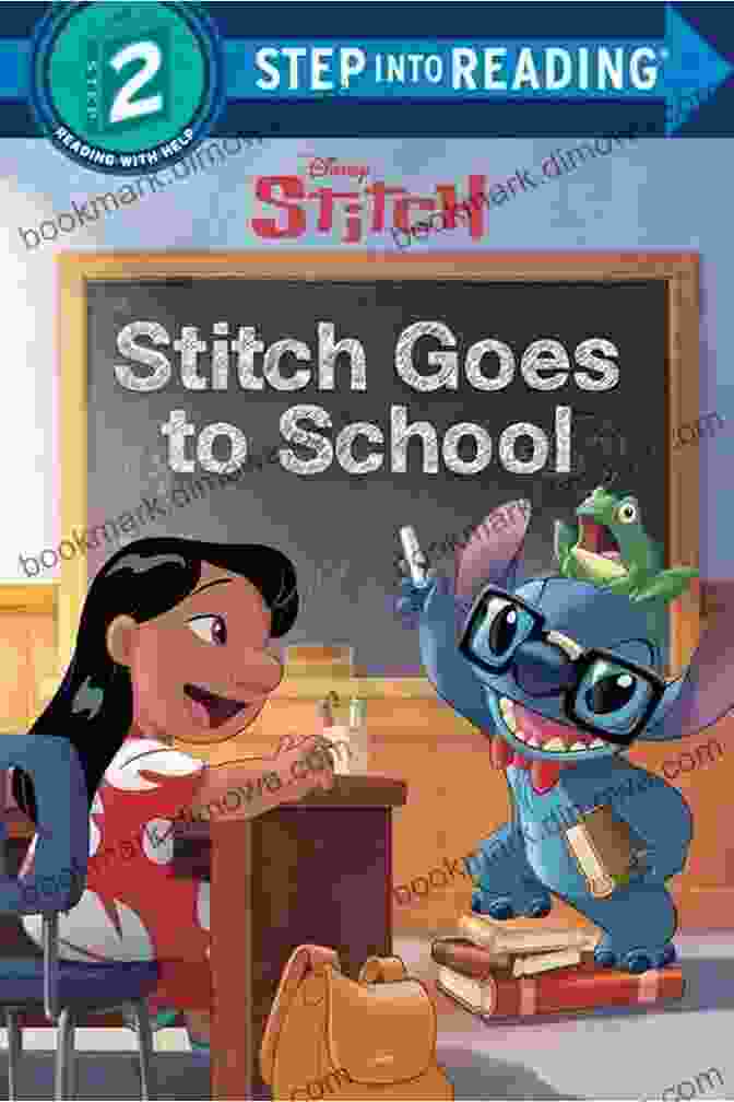 Cover Of Stitch Goes To School (Disney Stitch) (Step Into Reading)