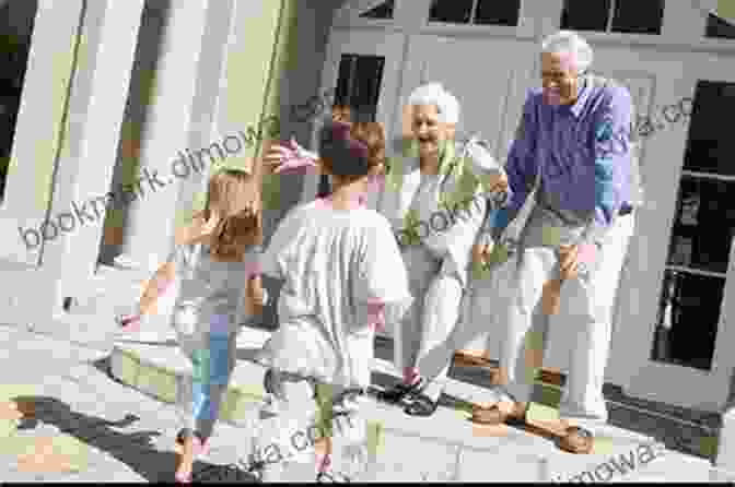 Logan Hugs His Grandparents At The Front Door Of Their House Going To Grandma And Grandpa S House (A Logan Adventure 1)