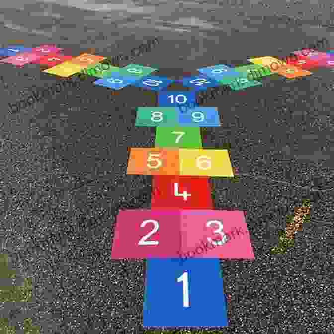 Multiplication Hopscotch Board With A Child Hopping On A Square Tables Time : 50 Easy And Fun Ways To Practise Times Tables At Home