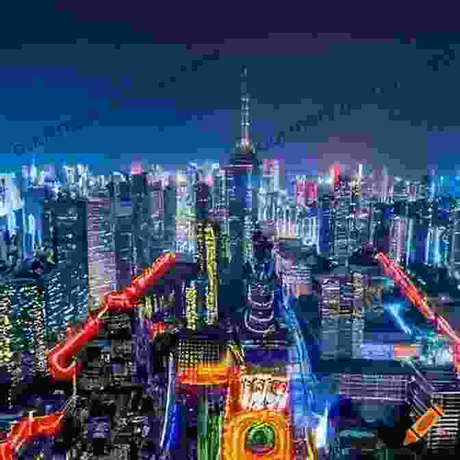 Panoramic View Of A Bustling Chinese City At Night China Greater Than A Tourist