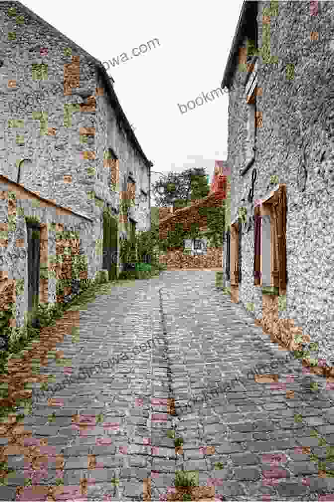 Photograph Of A Charming French Village With Traditional Stone Houses And A Cobblestone Street Spotted In France Gregory Edmont