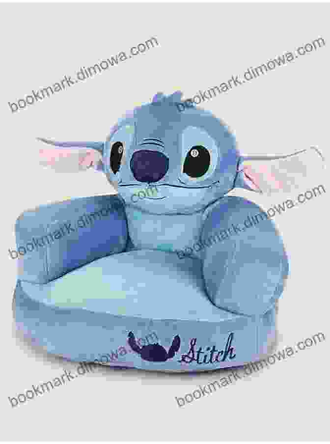 Stitch Cuddled Up With A Book, His Eyes Glued To The Pages Stitch Goes To School (Disney Stitch) (Step Into Reading)