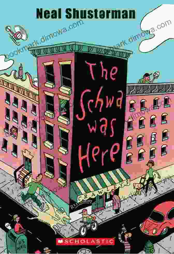 The Schwa Was Here Book Cover Featuring A Mysterious Figure In A Desolate Landscape The Schwa Was Here Neal Shusterman